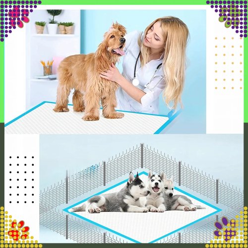 RealG RC-K-1508 Absorpčné podložky na výcvik psov 40 x 60 cm, 50 ks, modré