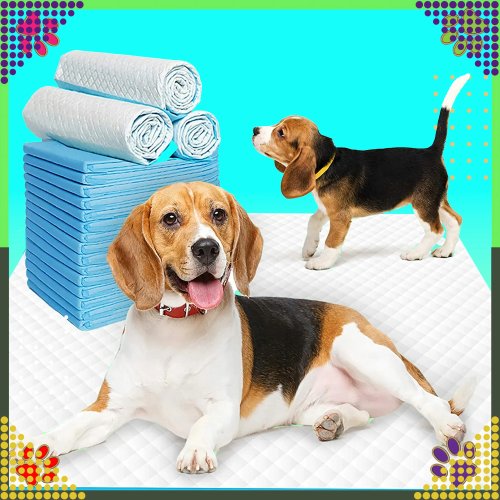 RealG RC-K-1508 Absorpčné podložky na výcvik psov 40 x 60 cm, 50 ks, modré