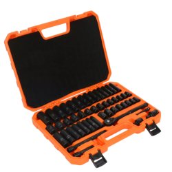 RealG RC-K-1336 Sada rázových nástrčných hlavic 3/8", 50 dílů