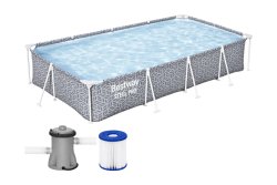 Bestway 561FV Bestway Bazén s rámem 366 x 201 x 66 cm, 4 000 l, 7 v 1