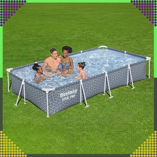 Bestway 561FV Bestway Bazén s rámem 366 x 201 x 66 cm, 4 000 l, 7 v 1