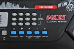 ISO 8238 Elektronické klávesy 54 kláves černá