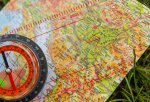 Trizand 7953 Kompas mapový s lupou 