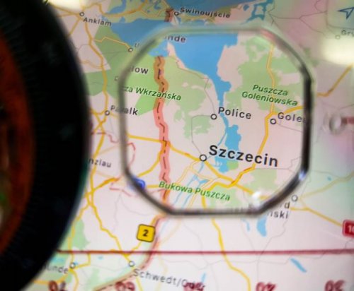 Trizand 7953 Kompas mapový s lupou 