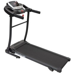 Bauerkraft H-527 Elektrický běžecký pás, regulace sklonu, 100 kg, 10 km/h, šedý