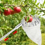 RealG RC-K-2213 Teleskopický česáček na ovoce 400 cm, 4 nástavce