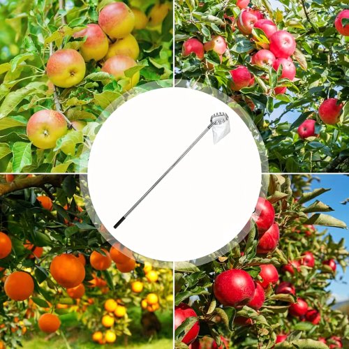 RealG RC-K-2213 Teleskopický česáček na ovoce 400 cm, 4 nástavce