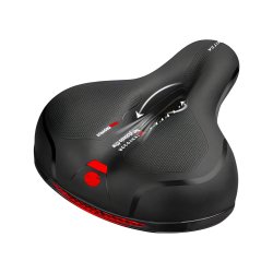 RealG RC-K-1454 Sedlo sportovní MTB, antivibrační, černé 