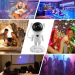 RealG RC-K-1977 Projektor hvězd Astronaut, noční lampička, Bluetooth