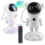 RealG RC-K-1977 Projektor hvězd Astronaut, noční lampička, Bluetooth