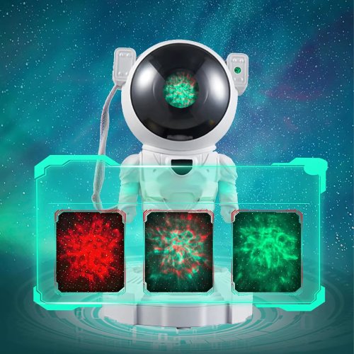 RealG RC-K-1977 Projektor hvězd Astronaut, noční lampička, Bluetooth
