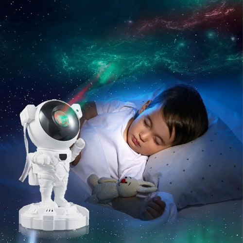 RealG RC-K-1977 Projektor hvězd Astronaut, noční lampička, Bluetooth