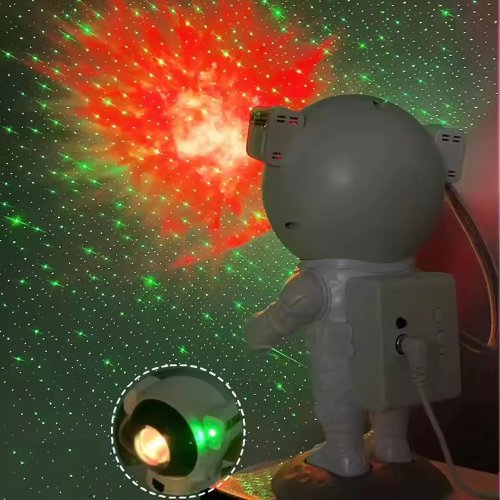 RealG RC-K-1977 Projektor hvězd Astronaut, noční lampička, Bluetooth
