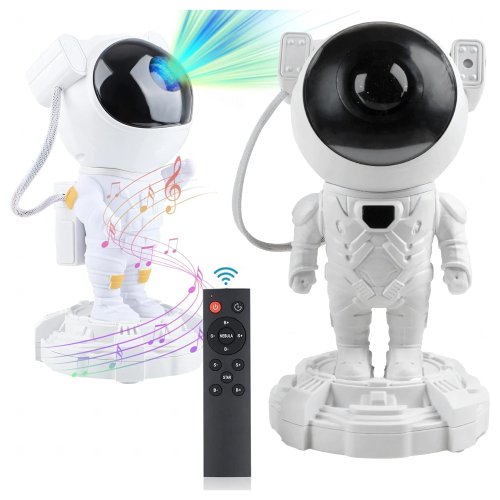 RealG RC-K-1977 Projektor hvězd Astronaut, noční lampička, Bluetooth