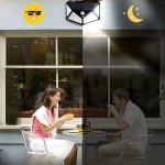 RealG RC-K-2144 Solární venkovní LED osvětlení, 100 LED, 600 lm, IP44, pohybový senzor
