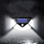RealG RC-K-2144 Solární venkovní LED osvětlení, 100 LED, 600 lm, IP44, pohybový senzor