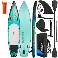 Neo-Sport 170303 Paddleboard SUP s příslušenstvím, Reefbreak, 160 kg, 350 cm