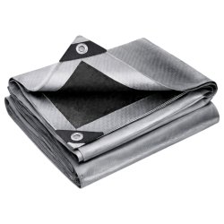 Plonos PL-501 Krycí plachta HDPE 400 x 500 cm 260 g/m², šedá
