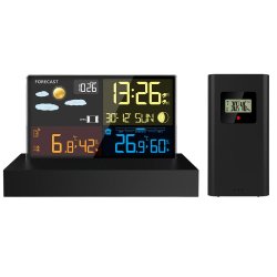 Berdsen BD-912 Meteostanice s displejem, černá