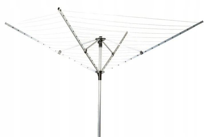 MultiGarden 4JM-60MAC Zahradní sušák na prádlo, zemní vrut, 60 m, šedá