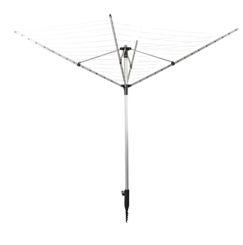 MultiGarden 4JM-60MAC Zahradní sušák na prádlo, zemní vrut, 60 m, šedá