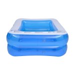 SunClub 51501 Nafukovací záhradný bazén 155 x 108 x 46 cm, modrý