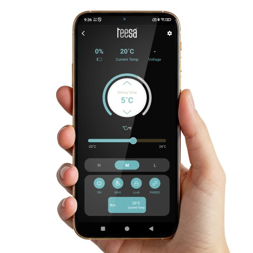 Teesa TSA6002 Kompresorová přenosná chladnička 40 l, DC 12/24 V, AC 230 V