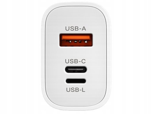 Verk 06382 Rýchla nabíjačka s USB-A, USB-C, Lightning, 45 W, Quick Charge 