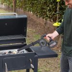 RealG RC-K-1006 Akumulátorový fukar a vysavač listí 2v1, 2 x aku