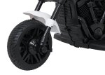 Ramiz PA.XMX-659.BIA Dětská elektrická motorka 30 W, 6V4.5Ah, LED světlo, melodie, boční kolečka, bílá