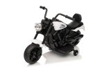 Ramiz PA.XMX-659.BIA Dětská elektrická motorka 30 W, 6V4.5Ah, LED světlo, melodie, boční kolečka, bílá
