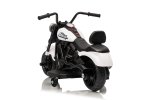 Ramiz PA.XMX-659.BIA Dětská elektrická motorka 30 W, 6V4.5Ah, LED světlo, melodie, boční kolečka, bílá