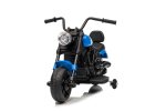 Ramiz PA.XMX-659.NIE Dětská elektrická motorka 30 W, 6V4.5Ah, LED světlo, melodie, boční kolečka, modrá