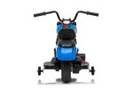 Ramiz PA.XMX-659.NIE Dětská elektrická motorka 30 W, 6V4.5Ah, LED světlo, melodie, boční kolečka, modrá