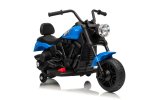 Ramiz PA.XMX-659.NIE Dětská elektrická motorka 30 W, 6V4.5Ah, LED světlo, melodie, boční kolečka, modrá