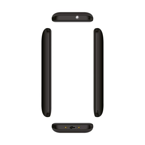 Krüger&Matz KM0923-2G Jednoduchý telefón 923 pre seniorov, Dual SIM, Bluetooth, čierny