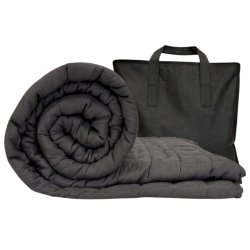 Posteloholici 1272050 Zátěžová přikrývka antistresová 5 kg, 135 x 200 cm, šedá