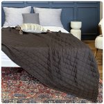 Posteloholici 1270708 Zátěžová přikrývka antistresová 1 kg, 100 x 140 cm, šedá