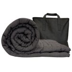 Posteloholici 1270708 Zátěžová přikrývka antistresová 1 kg, 100 x 140 cm, šedá