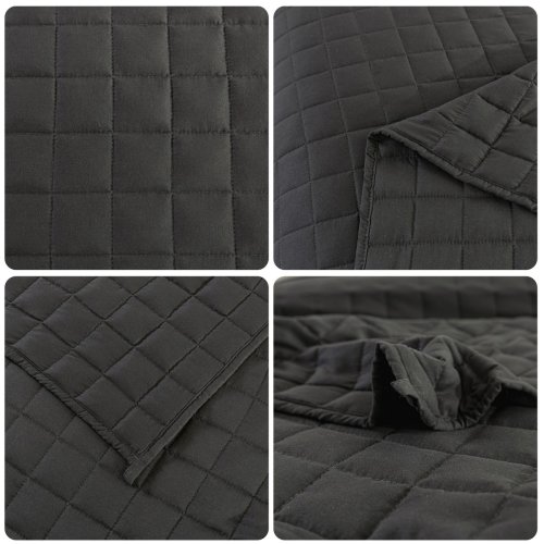 Posteloholici 1270708 Zátěžová přikrývka antistresová 1 kg, 100 x 140 cm, šedá