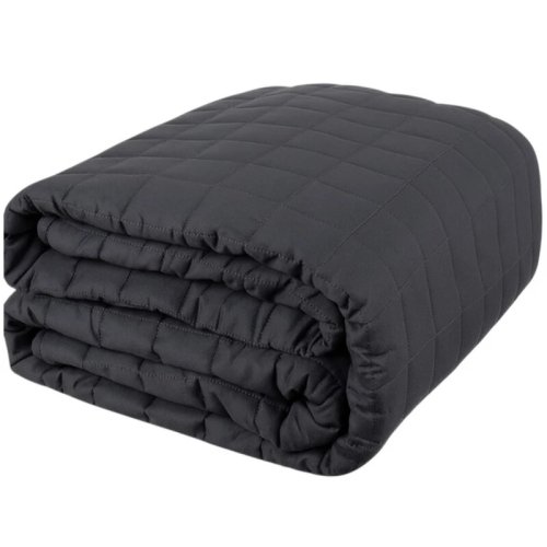 Posteloholici 1270708 Zátěžová přikrývka antistresová 1 kg, 100 x 140 cm, šedá