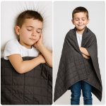 Posteloholici 1270710 Zátěžová přikrývka antistresová 3 kg, 100 x 140 cm, šedá