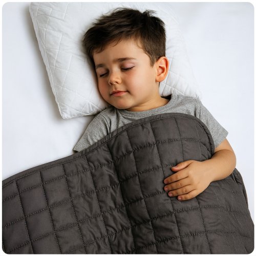 Posteloholici 1270710 Zátěžová přikrývka antistresová 3 kg, 100 x 140 cm, šedá