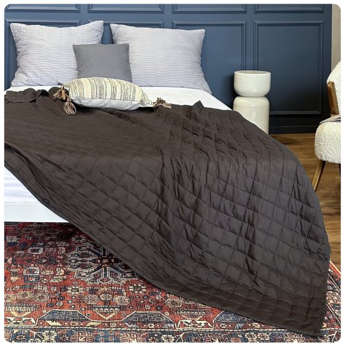 Posteloholici 1270710 Zátěžová přikrývka antistresová 3 kg, 100 x 140 cm, šedá