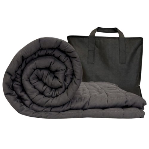 Posteloholici 1270712 Zátěžová přikrývka antistresová 12 kg, 200 x 220 cm, šedá