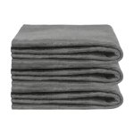 Ruhhy 27208 Magické utěrky z mikrovlákna na okna 40 x 50 cm, 3 ks, šedé 