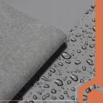 Ruhhy 27208 Magické utěrky z mikrovlákna na okna 40 x 50 cm, 3 ks, šedé 