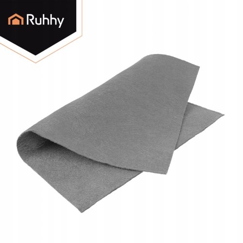 Ruhhy 27208 Magické utěrky z mikrovlákna na okna 40 x 50 cm, 3 ks, šedé 