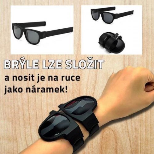 GFT Skládací brýle černá