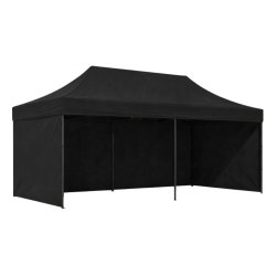 MultiGarden PAW-FGC Záhradný samorozkladací párty stan 3 x 6 m, čierny 